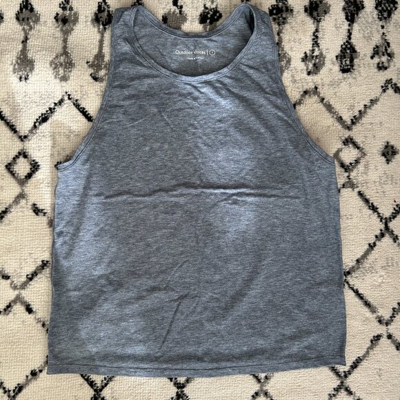 Outdoor Voices Blue FastTrack Tank - Picture 1 of 3